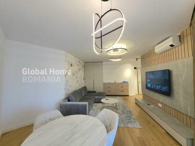 First Rent | Herastrau Park View | 2 Rooms+Terrace+Parking | Designer Finishes
