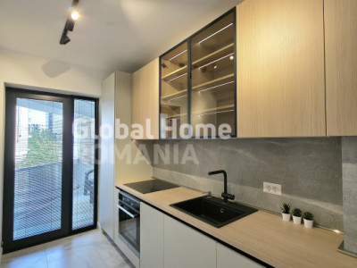 First Rent | Herastrau Park View | 2 Rooms+Terrace+Parking | Designer Finishes