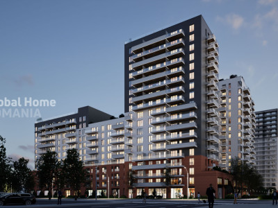 SkyLight Residence | Studio – Etaj 5/17 – 48.84 mp total – Balcon 6.12 mp