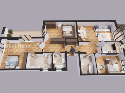 APARTAMENT 4 CAMERE - Zona Nord || Medicover 