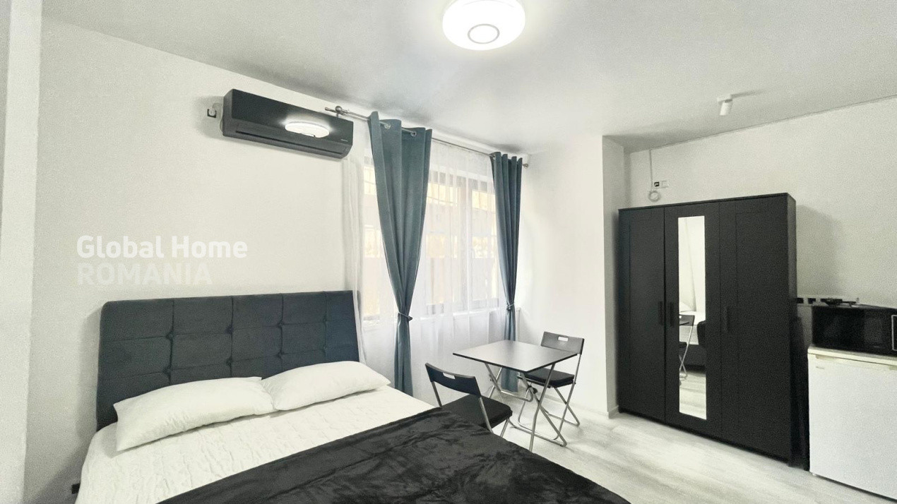 Universitate - Garsoniera | Prima Inchiriere - Boiler - Complet Mobilat + Utilat