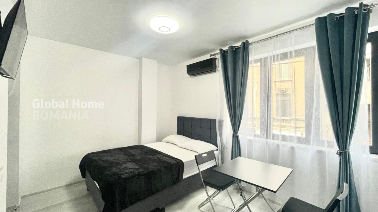 Universitate - Garsoniera | Prima Inchiriere - Boiler - Complet Mobilat + Utilat
