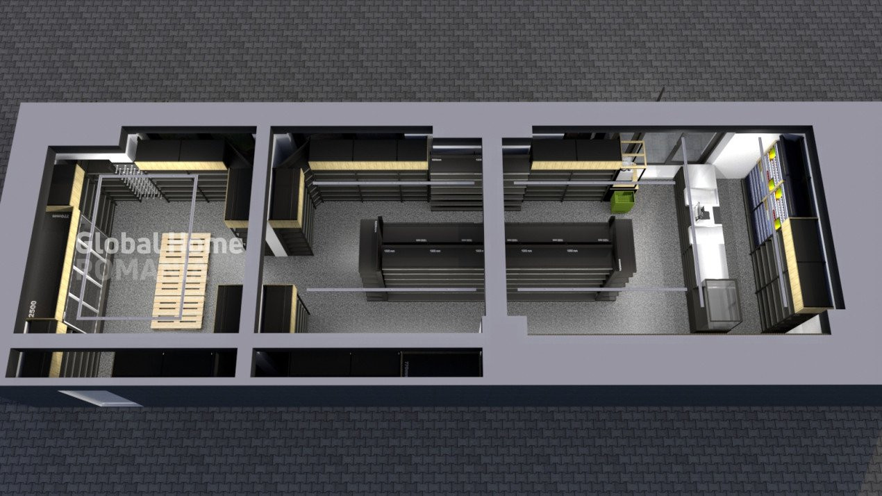 Spatiu Comercial 81MP - 9ML Vitrina | Produce Venituri | Pipera 1 - Aviatiei