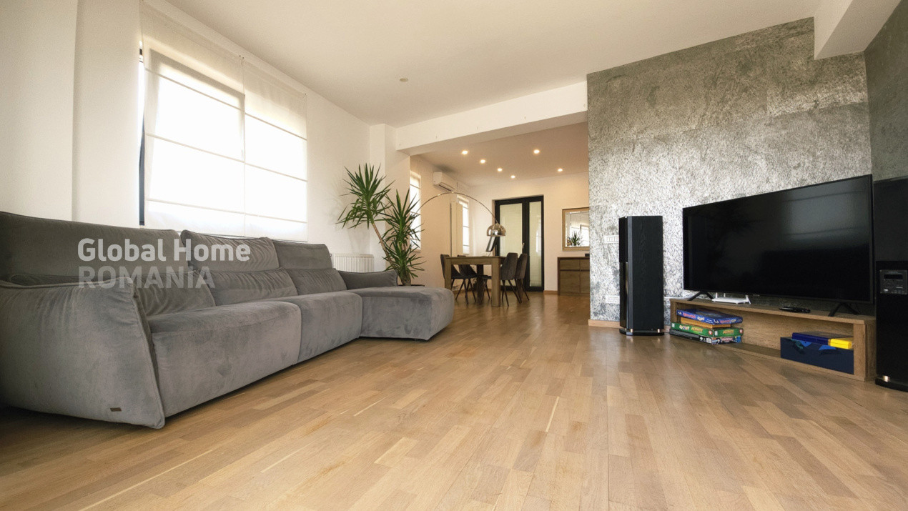 Penthouse Panoramic  155 MP | Bloc Boutique Rond OMW Pipera | Loc Parcare