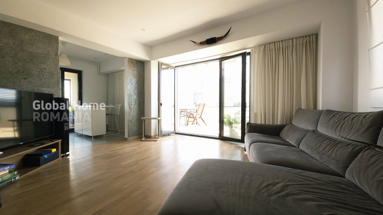 Penthouse Panoramic  155 MP | Bloc Boutique Rond OMW Pipera | Loc Parcare