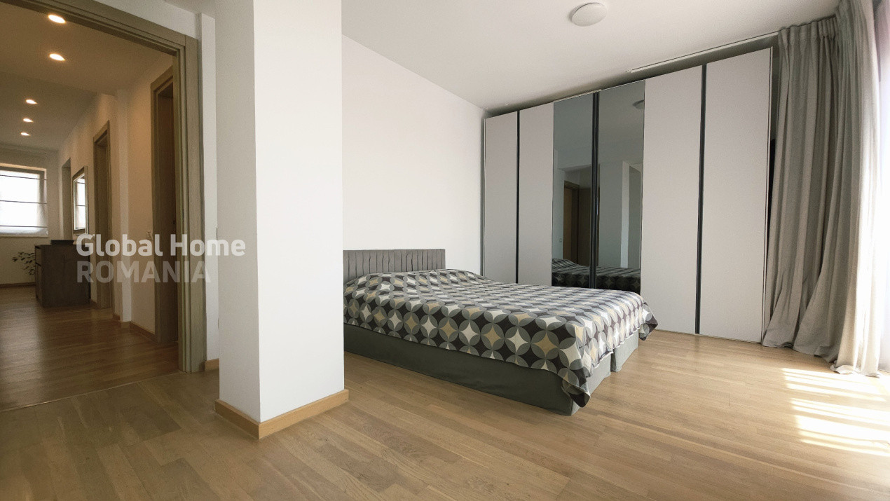 Penthouse Panoramic  155 MP | Bloc Boutique Rond OMW Pipera | Loc Parcare