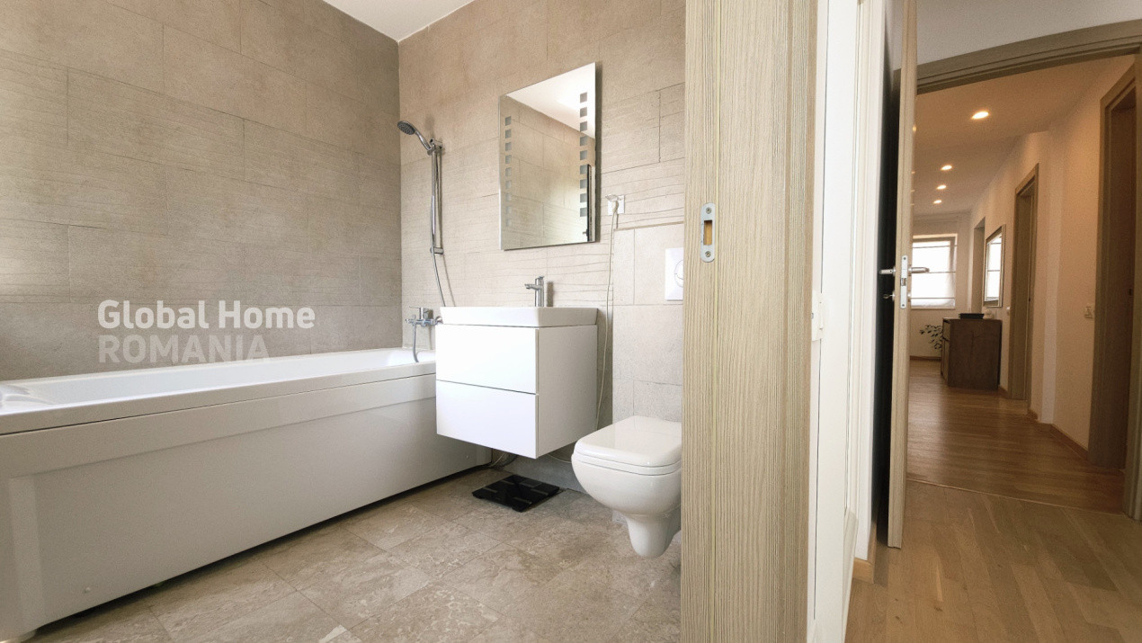 Penthouse Panoramic  155 MP | Bloc Boutique Rond OMW Pipera | Loc Parcare