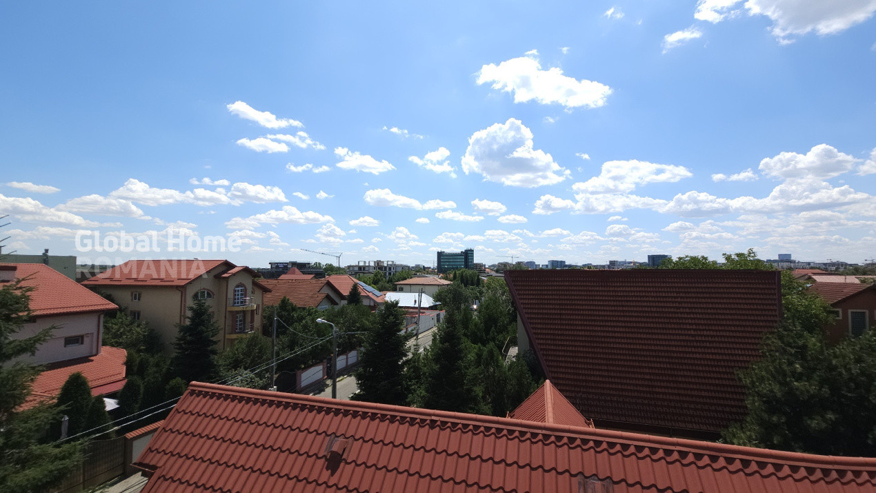 Penthouse Panoramic  155 MP | Bloc Boutique Rond OMW Pipera | Loc Parcare