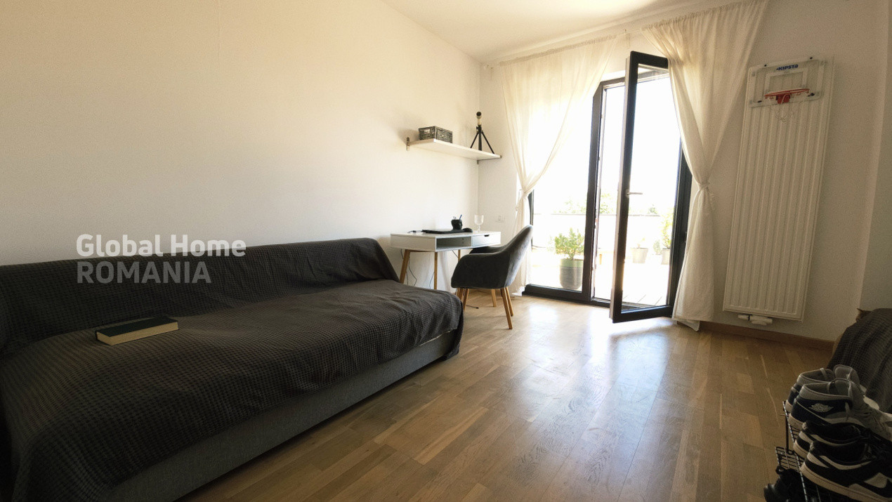 Penthouse Panoramic  155 MP | Bloc Boutique Rond OMW Pipera | Loc Parcare