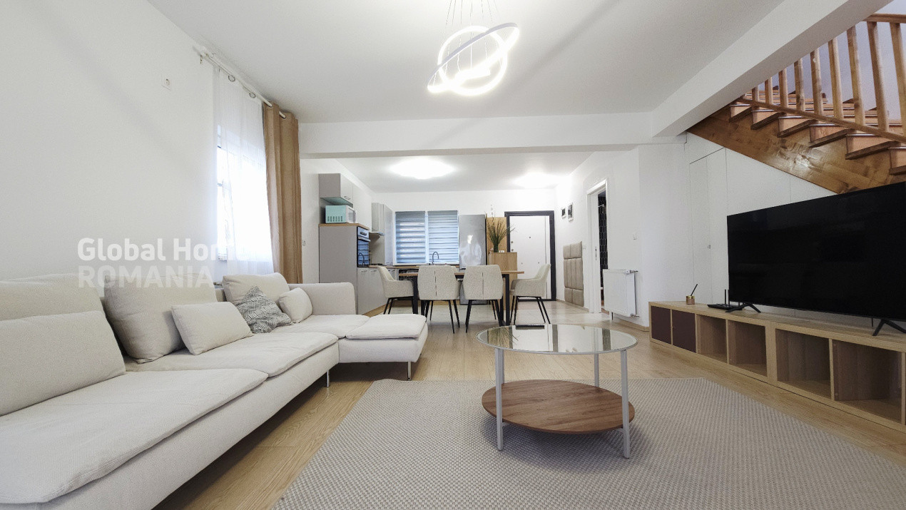 Vila moderna 126 MP | Tunari | Curte 145 MP | First Rent