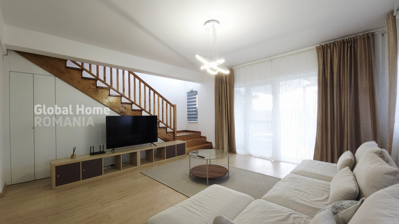 Vila moderna 126 MP | Tunari | Curte 145 MP | First Rent