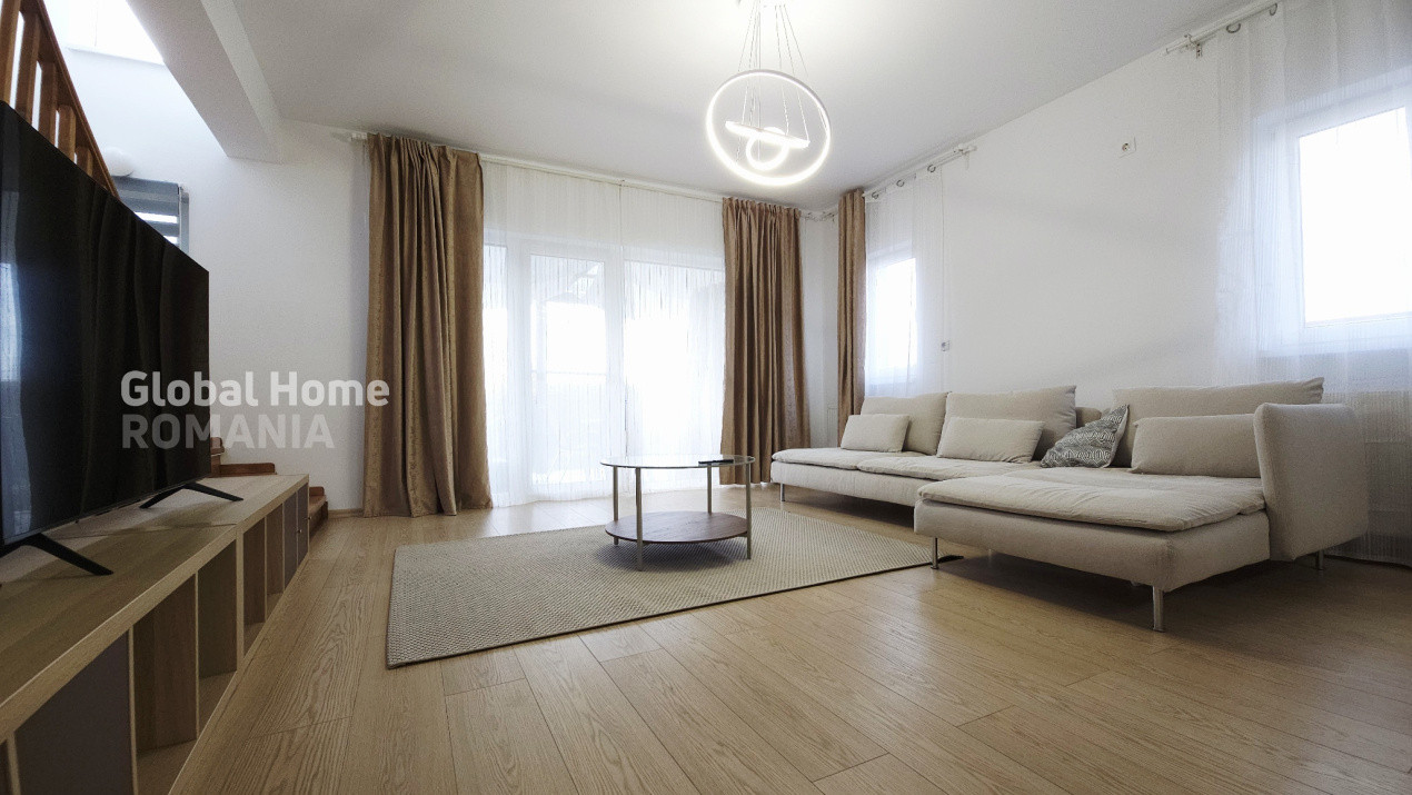 Vila moderna 126 MP | Tunari | Curte 145 MP | First Rent