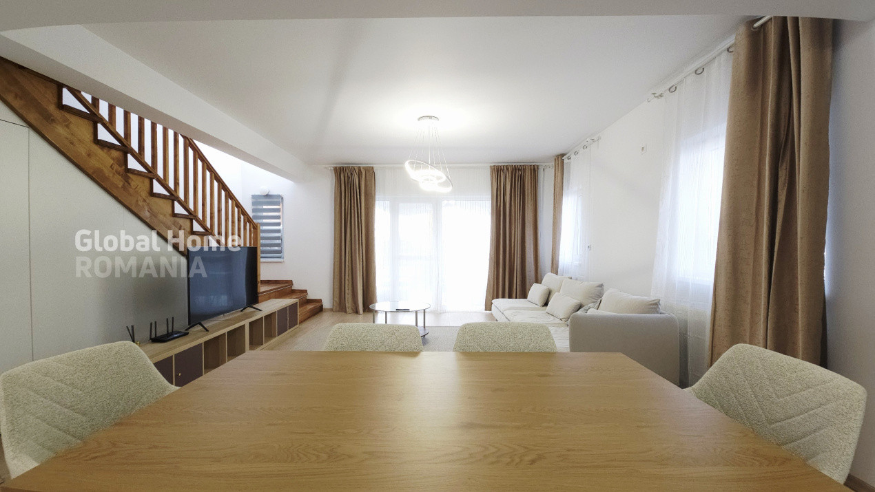 Vila moderna 126 MP | Tunari | Curte 145 MP | First Rent