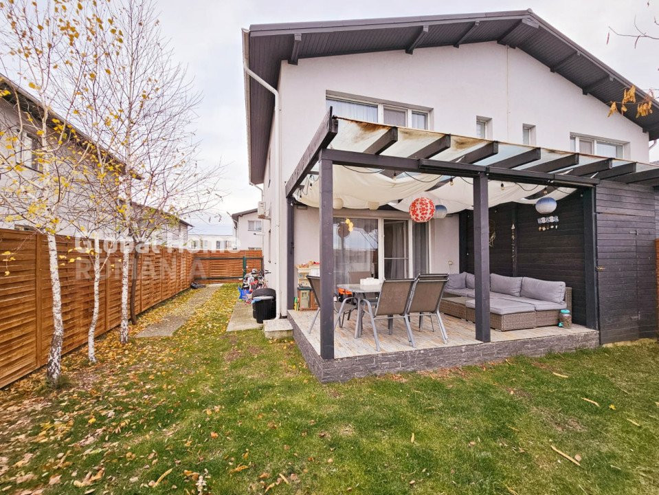 Vila moderna 126 MP | Tunari | Curte 145 MP | First Rent