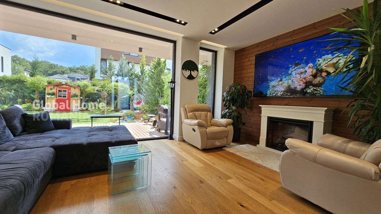 Modern Smart Villa 153 Sqm | 4 Rooms + 2 Parking | Tunari - Amber Gardens