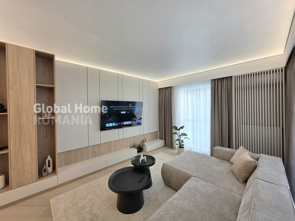 Designer Finishes | 3 Rooms Apartment + Terrace + Parking | Cortina North Pipera