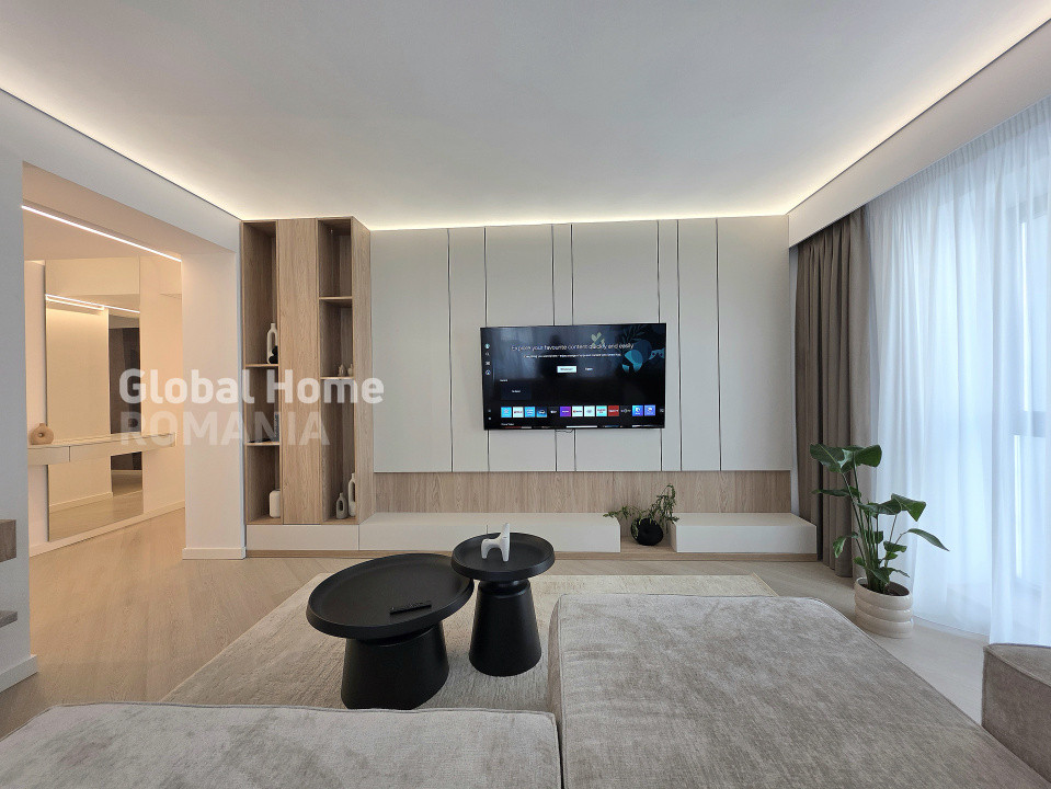 Designer Finishes | 3 Rooms Apartment + Terrace + Parking | Cortina North Pipera