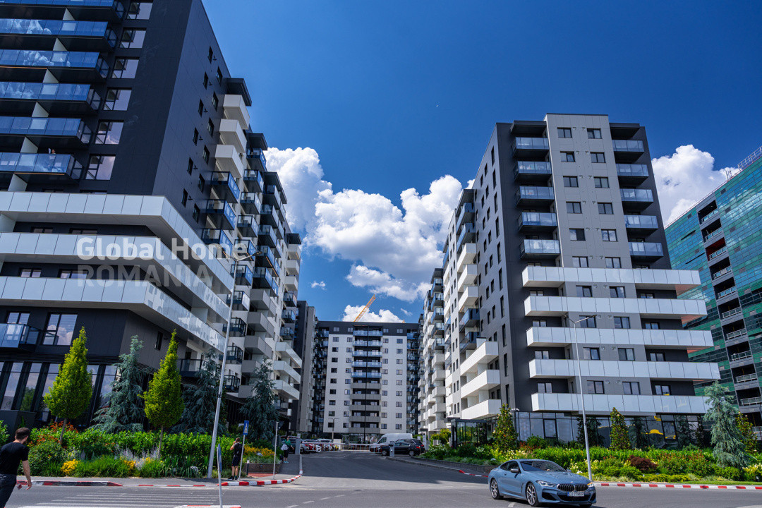 Designer Finishes | 3 Rooms Apartment + Terrace + Parking | Cortina North Pipera