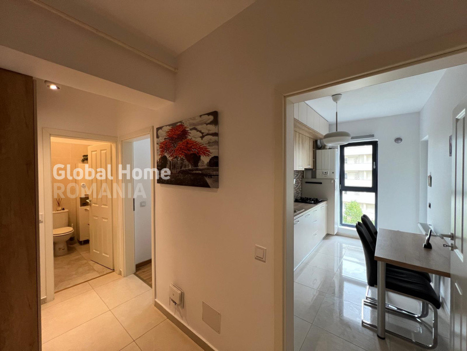 Apartament 2 camere Metrou Grozavesti| Mobilat-Utilat-Bloc 2019-Centrala proprie