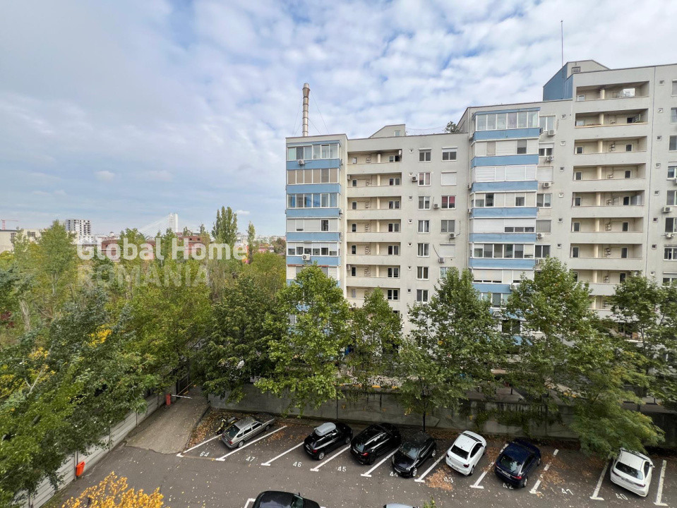 Apartament 2 camere Metrou Grozavesti| Mobilat-Utilat-Bloc 2019-Centrala proprie