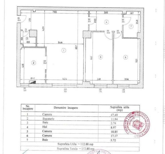 Apartament 3 camere 113 MP | Bucurestii Noi | Bloc Nou | Doi Cocosi |
