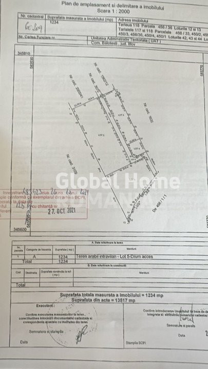 Teren 495 MP | Corbeanca | Intravilan | Oportunitate de investitie |