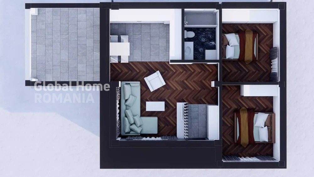 Casa 90MP | Afumati | 2 locuri de parcare | Complex Rezidential nou | Comision 0