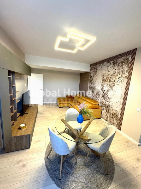 Apartament 2 camere 59MP | Baneasa | Mobilat si utilat | Bloc nou 2022 |