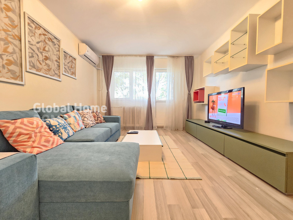 Apart 2 camere 62mp + Loc Parcare | Baneasa - Aerogarii | Renovat