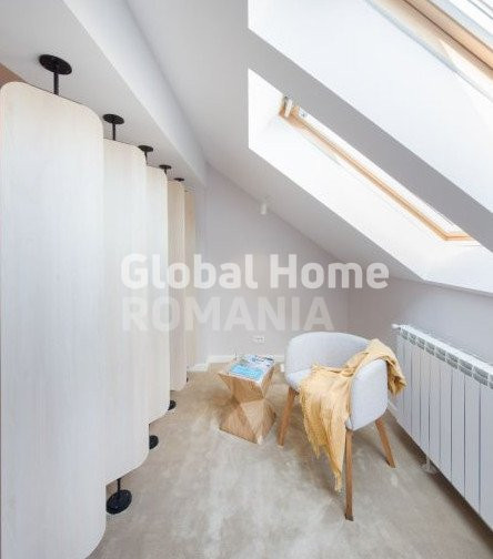 Penthouse 4 camere 134MP | Bucurestii Noi | Damaroaia | Loc parcare | Mobilat |