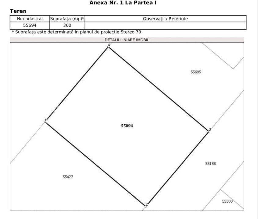 Teren 300 MP | Chitila | Utilitati | Proiect casa gratuit | Comision 0 |