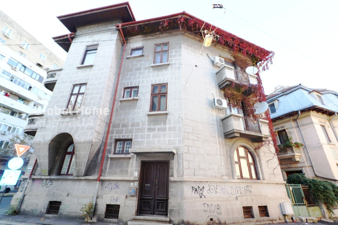 Spatiu birouri - 3 camere | Zona Cismigiu | Et. 2 – Cladire Interbelica | 107 MP