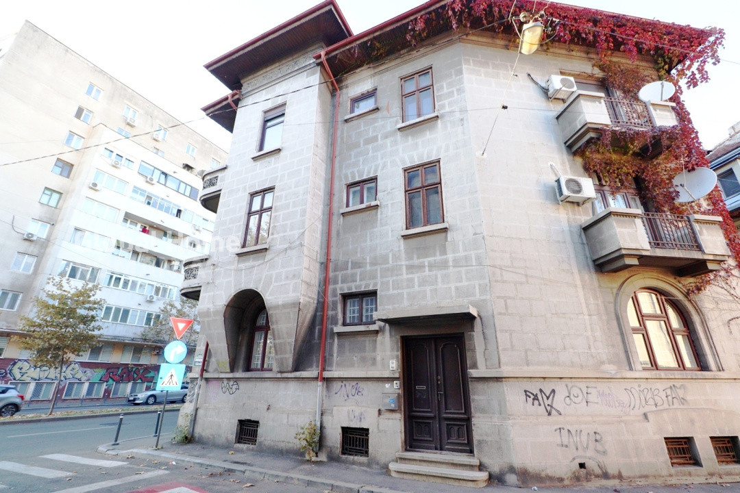 Spatiu birouri - 3 camere | Zona Cismigiu | Et. 2 – Cladire Interbelica | 107 MP