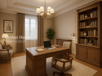 Spatiu birouri - 3 camere | Zona Cismigiu | Et. 2 – Cladire Interbelica | 107 MP