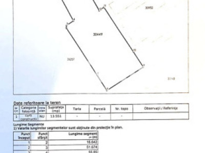 Teren intravilan 13.551 MP | Vadu Lat | Oportunitate de investitie |