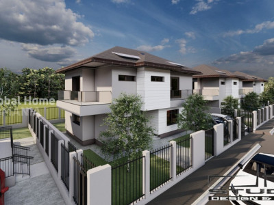 Vila Premium 130 MP | 4 Camere | 390Mp Teren |  2 Locuri Parcare | Tunari 