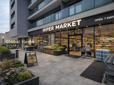 Obor - Avrig Park | Spațiu Comercial 187 mp | Vitrină 9,6 ml - Terasa Proprie