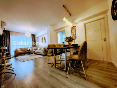 Apartament Premium 3cam 90MP|Onix North Residence-Aviatiei-Pipera|Mobilat|Utilat