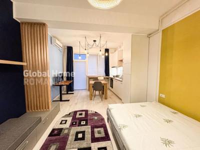 Garsoniera 34m2 | Aviatiei - Baneasa - Str. Salubritatii | Imobil Nou