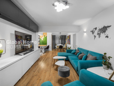 Apartament spațios cu 3 camere, vedere panoramică – Calea Plevnei | Opera Română