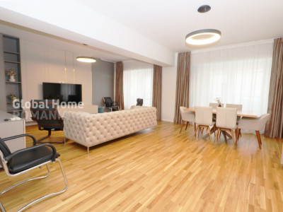 3 camere Herastrau | 181 mp - et. 3/4 | 3 balcoane | 2 bai | Cartier francez