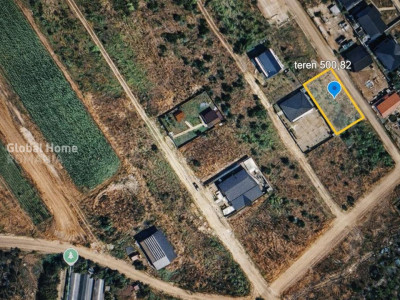 Teren Intravilan Domnesti - Teghes |  500,82 MP 