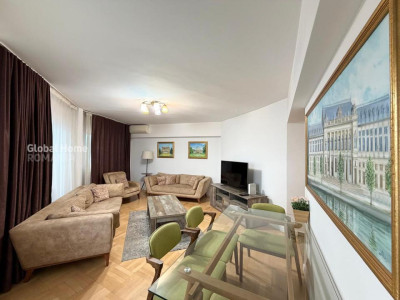 Piața Romană | Apartament 3 Camere | 3 Balcoane | 3 Băi | Centrala Proprie