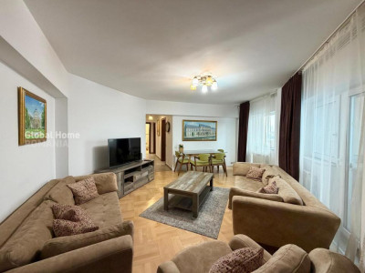 Piața Romană | Apartament 3 Camere | 3 Balcoane | 3 Băi | Centrala Proprie