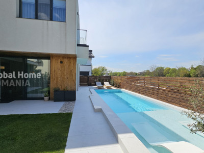 Vilă modernă cu piscină | 4 camere | 190 MP | Corbeanca | Vedere Lac