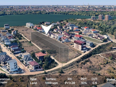 Teren dezvoltare | 1.869 mp | PUD aprobat | Str. Jupiter, Pantelimon