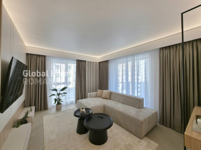 Designer | 3 Rooms Apartment + Terrace + Parking | Cortina North Pipera