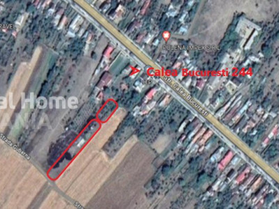 Teren intravilan 2387mp | Intre Cal Bucuresti si Str Guberna | Acces Str Guberna