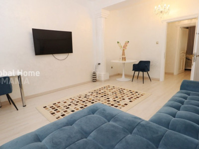 Apartament 3 cam in Vila Domenii-Casin | Curte proprie 200 mp | Renovat-Mobilat 