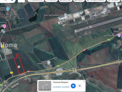 Teren 25.000 Mp-DN 15 Autostrada Transilvania - Mures